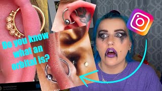 Do You Really Want An Orbital Piercing?? | Positive Piercing IG Reaction Pt.13|