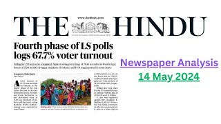 15 May 2024 || The Hindu Newspaper Analysis || 15 May Current Affairs