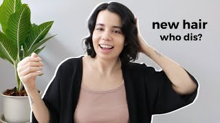 I CUT MY HAIR (badly) | Hair Loss FAQ pt1 | Female Hair Loss