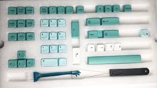 GMK Clone Iceberg Keycap XDA Profile Sublimation Pbt Compatiable with 64 68 87 75V2 980 104 Layout