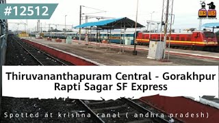 # 12512 Thiruvananthapuram - Gorakhpur Rapti Sagar SF Express