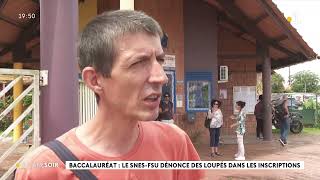 En Guyane, en mai 2022 problèmes d'inscriptions au bac