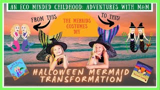 Halloween Mermaid Costume Transformation! | MerKids Halloween Costume | Halloween Mermaid