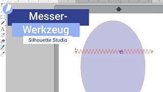 Silhouette Studio I Messer-Werkzeug