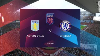 FIFA 23 - WOMEN'S LEAGUE | ASTON VILLA VS CHELSEA | PREMIER LEAGUE | Full Match PS5 Gameplay | 4K