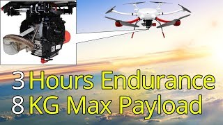 YANGDA Gas-Electric Hybrid Drone With 3 Hours Endurance