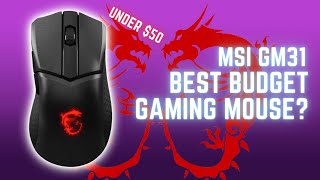 Best budget gaming mouse? MSI Clutch GM31 Lightweight RGB Mouse review