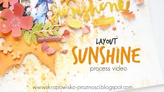 LO "Sunshine" - process video | Scrapbook.com