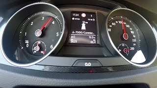 Volkswagen Golf 7 GTD 184 HP 0-100 km/h acceleration