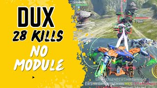 Dux 28 Kills - No Modules (Passive) Gameplay : War Robots WR #warrobots