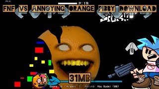 fnf vs annoying orange pibby download 31MB - ( fnf mod Indonesia🇮🇩 ) mediafire🔵