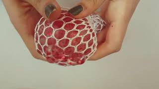 satisfying ball...squeezing plastic ball