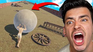 I PUSHED A BOULDER UP A MOUNTAIN?!