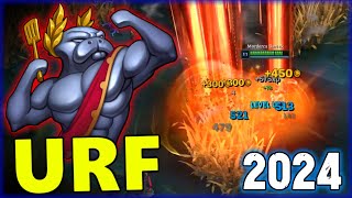 URF LOL FUN Moments 2024 (Pentakill, Rell, Nunu, Leona, Jinx, Thresh) #226