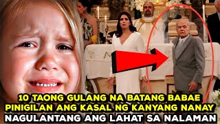 10 TAONG GULANG NA BATANG BABAE PINIGILAN ANG KASAL NG NANAY NIYA, NAGULANTANG ANG LAHAT SA NALAMAN