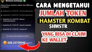 CARA MENGETAHUI JUMLAH TOKEN HAMSTER KOMBAT YANG BISA DI CLAIM KE WALLET YANG TERHUBUNG