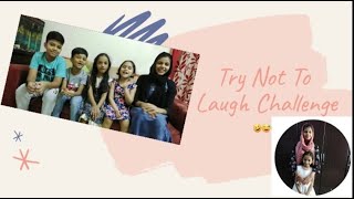 Try Not To Laugh Challenge | Rifa | Rida | Faaiz | Fazza| Gauri