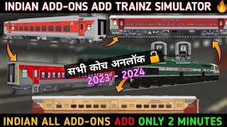 How To Add Indian Addons In Trainz Simulator 100% Working || Trainz Simulator Me Indian Addons add