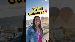 Flying Gubaara in turkey #travel #india #girl