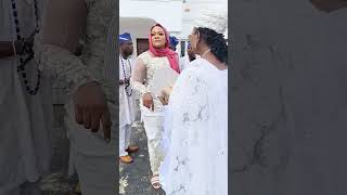 OONI OF IFE'S OLORI MARIAM WITH ERELU ABIOLA FERNANDEZ IN THE PALACE #ooniofife #ooniadimulaife