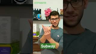 Subway em Libras #subway