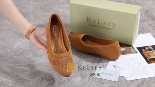 SEPATU FLAT TERBARU KELSEY ELASTIS 235-61