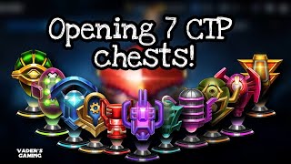 Opening 7 CTP chests! Awesome CTPs?! June 2021