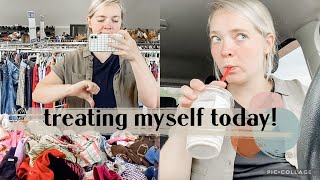 VLOG || thrift with me | doctor appointment | decluttering and organizing