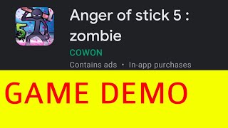 Anger of stick 5 : zombie