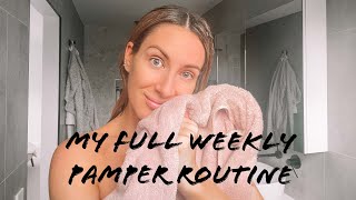 My Full Weekly Pamper Routine || Iso Life Style