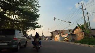 SUASANA KOTA LIWA DI SORE HARI DARI TUGU SAMPAI HAMTEBIU, KOTA BERBUNGA LIWA LAMPUNG BARAT