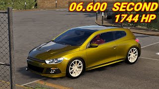 1744HP VOLKSWAGEN SCIROCCO DRAG TUNE IN CAR PARKING MULTIPLAYER 2 NEW UPDATE