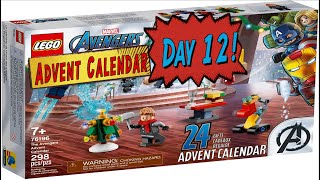 DAY 12! Lego Marvel Advent Calendar 76196 Unboxing & Review