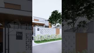 Denah Rumah 10x20 m Modern Minimalis || Simple House