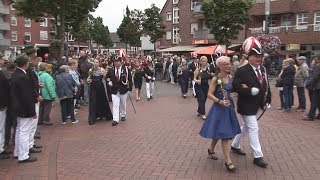 Schützenfest 2019 in Emsdetten - Hagelisten bei der Ringpolonaise