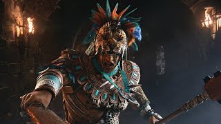 For Honor -  OCELOTL New Aztec Warrior Gameplay