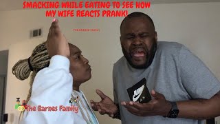 SMACKING TOO MUCH PRANK ON WIFE! *HILARIOUS*