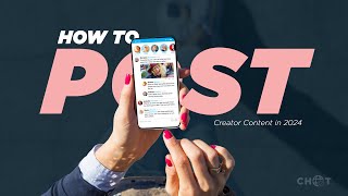 How to post content as a beginning Creative in 2024!!