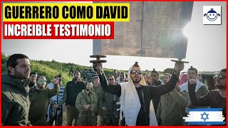 🇮🇱  Increible testimonio: Guerrero como David, con Fe, y la Biblia