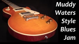 Muddy Waters Style Blues Jam Backing Track in A