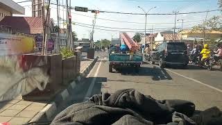 labuan bajo on the road