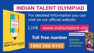 How to Participate & Register for  Indian Talent Olympiad/ #indiantalentolympiad #olympiad