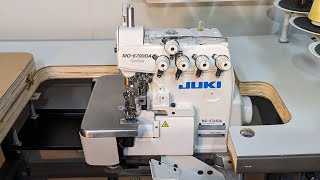 Juki MO-6743DA Three Needle Six Thread Overlock