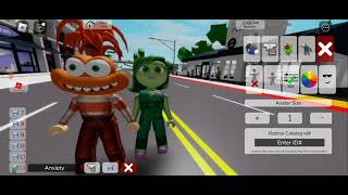 I met all my inside out 2 friends in Brookhaven #brookhaven #trending #roblox #funny