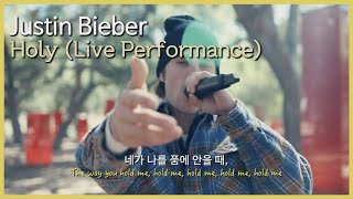 띵곡이면 라이브 들어야지⭐️Justin Bieber-Holy (Live Performance on Vevo)