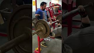 120kg for a better rep | Bench Press