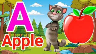 Phonics Song with TWO Words - A For Apple - ABC Alphabet Songs with Sounds for Children