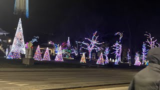 Christmas and winter festival of lights2023,2024 NiagarafallsCanada,Niagara outdoor lights festival