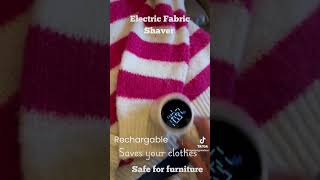 Electric Fabric Shaver #fypシ゚viral #giftmas #lintremover #affordablefashion