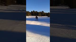 ski de fond à font Romeu